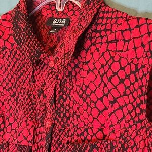 Snakeskin Blouse